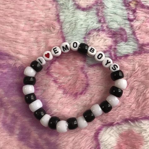 Bracelet Ideas, Love Me, No Se, Beaded Bracelet, I Love, Bracelet, Black