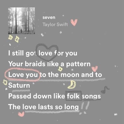 Spotify Lyrics With Drawing, Spotify Lyrics Aesthetic Drawing, Spotify Drawing Aesthetic Taylor Swift, Annotated Song Lyrics, Friendship Lyrics Songs, Song Aesthetic Drawing, Ts Lyrics Aesthetic, Spotify Lyrics Drawing, Song Lyric Spotify