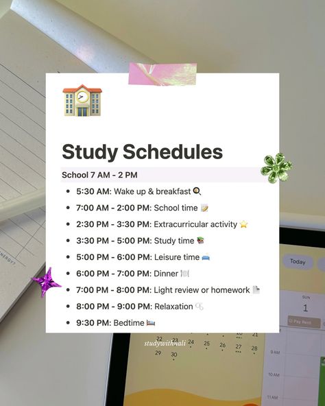 Study schedules for every student — with different start times! 📚⏰ So many of you asked for study schedules for different school start time! Hope these are helpful 🫶🏻 At what time do you start school? Let me know in the comments! #studyschedule #studytips #productivitytips #studyplanner #studywithme Study Schedule With School, Self Study Schedule, Studying Schedule, Academic Tips, Student Schedule, Study Planner Free, Accounting Tips, Lalla Salma, School Start