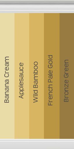 Mod The Sims - Collection of gold walls inspired by Behr Paint lke wild bamboo and French pale gold Gold Wall Color Paint, Light Gold Paint For Walls, Gold Walls Paint, Gold Wall Paint Living Room, Yellow Gold Living Room, Pale Gold Paint, Gold Wall Paint, Yellow Siding, Sims Collection