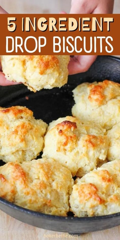 Bisquick Drop Biscuits, Homemade Drop Biscuits, Bisquick Biscuits, Quick Biscuits, Easy Drop Biscuits, Best Biscuit Recipe, Drop Biscuits Recipe, Homemade Biscuits Recipe, Easy Biscuit Recipe