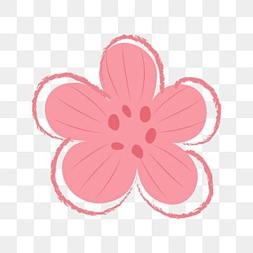 Flowers Cartoon Aesthetic, Blooming Flower Drawing, Pink Flower Drawing, Blossom Cartoon, Flower Vector Png, Pink Flower Png, Pin Drawing, Doodle Floral, Flower Cartoon