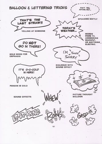 The following extracts are taken from The Big Book of Cartooning written by Bruce Blitz. There are many different types of speech bubb... Types Of Speech, Graphic Novel Layout, Cartoon Speech Bubble, Comic Bubble, Learn Animation, Comic Book Layout, Text Bubble, Comic Tutorial, Cartoon Style Drawing