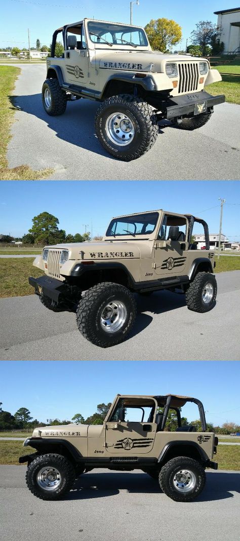 1994 Jeep Wrangler 90s Jeep Wrangler, 90s Jeep, 1994 Jeep Wrangler, Jeep Wrangler 1995, Jeep Wrangler For Sale, Lifted Jeep, Stereo System, Desert Sand, New Tyres