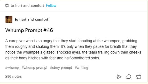 whump prompt Whump Caretaker Prompts, Whump Dialogue, Whump Art Prompts, Sick Whump Prompts, Whump Prompts Caretaker, Whumper Prompts Dialogue, Oneshot Prompts, Whump Prompts Collapse, Whump Scenarios