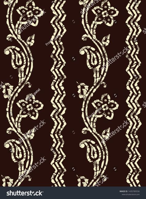 August Ro, Flower Pattern Design Prints, African Batik Fabric, Flower Stencil Patterns, Paisley Border, African Pattern Design, Teal Art, Paisley Wallpaper, Ajrakh Prints