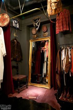 actor backstage dressing room - Google Search | Theatre ... Vintage Dressing Rooms, Dressing Room Decor, Dressing Room Closet, Dressing Rooms, Room Closet, Boutique Interior, Walk In Wardrobe, Dressing Room Design, Shop Interior