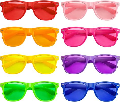 Amazon.com: Pibupibu 8 Pack Colorful Sunglasses Bulk, Wholesale Party Favors Sunglasses for Kids Adults : Clothing, Shoes & Jewelry Sunglasses Party Favor, Sunglasses Party, Colors Party, Party Favors For Adults, Green Sunglasses, Party Sunglasses, Kids Glasses, Kids Sunglasses, Unisex Sunglasses