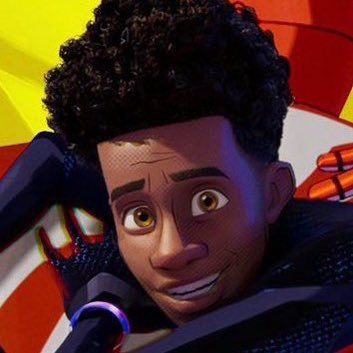 Miles Pfp, Spider Man Spider Verse, Spider Man Spider, Miles Baby, Miles Morales Icon, Spiderman Cartoon, Miles Spiderman, Spaider Man, Curly Hair Drawing