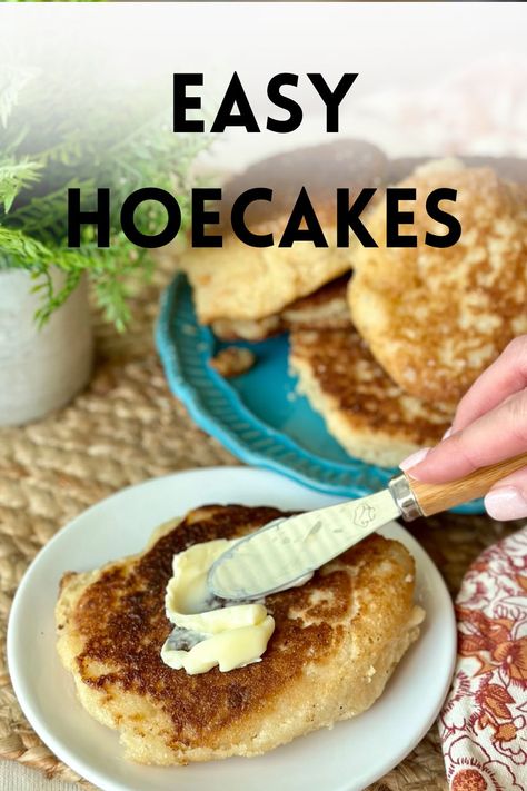 Easy Hoecakes Recipe Hoecakes Recipe, Hoecake Recipe, Easy Cornbread, Cornbread Recipes, Southern Recipe, Cornbread Easy, Iron Recipes, Cast Iron Recipes, Bacon Grease