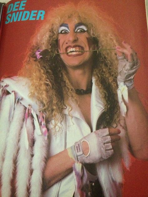 Twister Sister, Dee Snider, Hair Metal Bands, 80s Hair Bands, 70s Hair, Classic Rock Bands, 80s Bands, Heavy Metal Rock, Twisted Sister