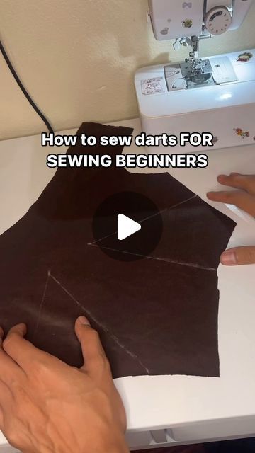 ✰ eddy’s online ✰ on Instagram: "How to sew darts FOR SEWING BEGINNERS! #sewing #sewingproject #sewingtips #howtosew #learntosew #sewingclasses" Sewing, Sewing Projects, How To Sew Darts, Sewing Darts, Beginners Sewing, April 29, How To Sew, Learn To Sew, Sewing Hacks