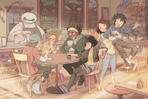 Big Hero 6 Pc Wallpaper, Big Hero 6 Fanart Tadashi And Hiro, Go Go Big Hero 6 Fanart, Big Hero 6 San Fransokyo, Bh6 Fanart, Big Hero 6 Oc, Big Hero 6 Art, Big Hero 6 Series, Hiro Hamada Fanart