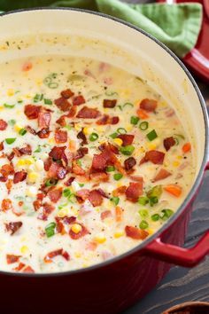 Corn Chowder With Ham, Ham Recipes Healthy, Ham Dinner Recipes, Ham Recipes Crockpot, Ham Chowder, Corn Soup Recipes, Potato Corn Chowder, Ham Potato, Potato Chowder