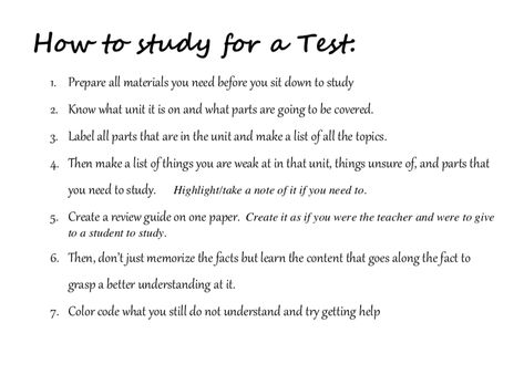 While everyone has different ways to study for a test, these are just my several ways to study. Utilize and feel free to add onto this list. Good Ways To Study For A Test, How To Ace A Test You Didnt Study For, Studying For A Test, How To Ace A Test, Ways To Study For A Test, How To Pass A Test, How To Study For A Test The Night Before, How To Study For Tests, How To Study For A Test