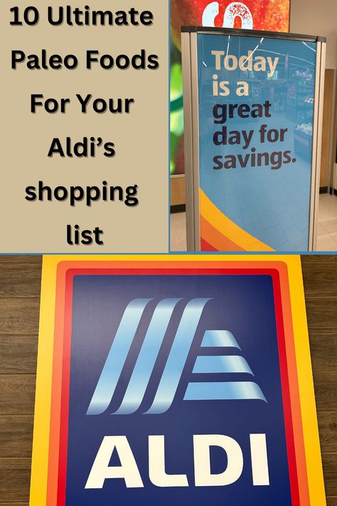 Find 10 Ultimate Paleo Foods to add to your Aldi's shopping list; along with a printable Aldi's Paleo shopping list! Aldi Paleo Shopping List, Aldi Shopping List, Paleo Shopping List, Autoimmune Protocol Diet, Aldi Shopping, Paleo Foods, Wellness Shots, Freeze Dried Fruit, Organic Butter