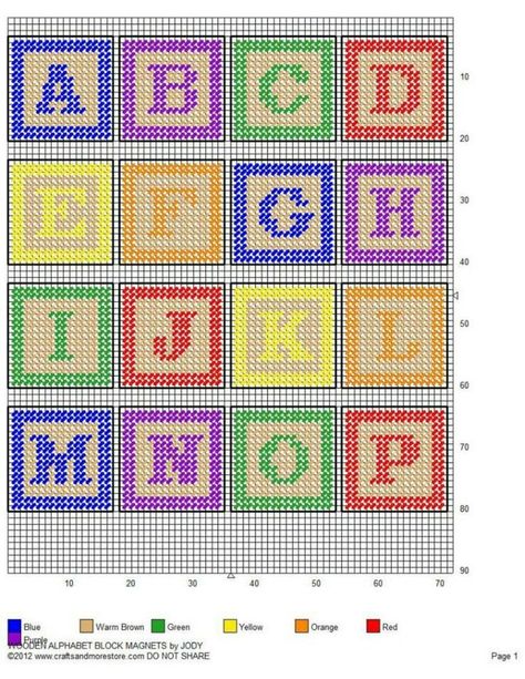 Plastic Canvas Letters, Abc Blocks, Plastic Canvas Stitches, Canvas Letters, Alphabet Blocks, Cross Stitch Letters, Plastic Canvas Patterns Free, Plastic Canvas Christmas, Cross Stitch Baby