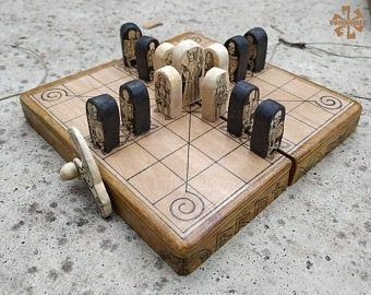 Wooden Board Game, Old Ornaments, Old Board Games, Vikings Game, Handmade Pipe, Board Game Pieces, Wooden Board Games, Board Game Night, Board Game Design