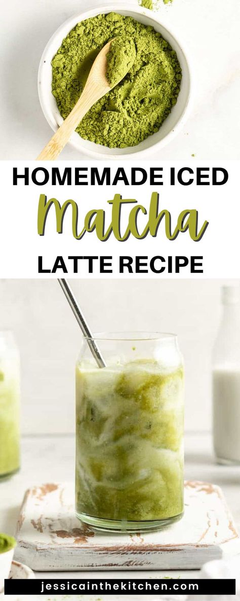 One of my favorite things to do is try my hand at recreating coffee shop staples at home for a fraction of the cost and without the fancy equipment. With just three ingredients, water, and ice, I would consider this Matcha Latte another copycat success! The earthy flavor of matcha, creamy milk, and a touch of sweetness come alive in the comfort of your own kitchen! Matcha Tea Latte Recipe, Iced Latte Recipe, Matcha Tea Latte, Starbucks Matcha, Latte At Home, How To Make Matcha, Ways To Make Coffee, Tea Latte Recipe, Matcha Latte Recipe