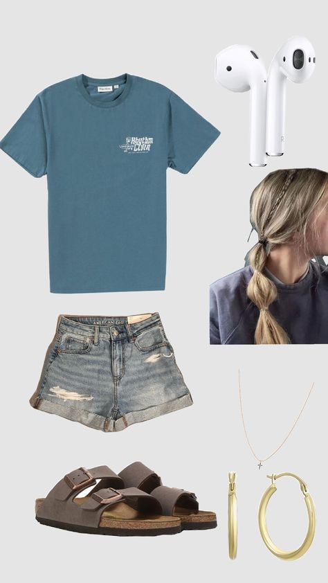 summer outfits 💗💗 Summer Bbq Outfit, Summer Camp Outfits, Camp Outfits, Bbq Outfits, Beachy Outfits, Summer Outfits For Teens, Summer Vacation Outfits, Outfit Inspo Summer