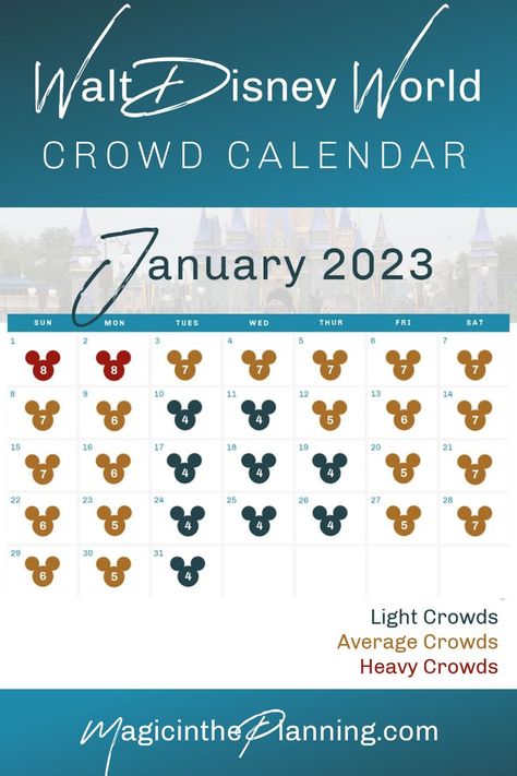 Wondering what to expect at Disney World in January 2023? Here is what we know so far... including our January 2023 Crowd Calendar! Disney World Outfits February, Disney In February, Disney World In February, Disney World February, Disney World In January, Best Disney Resorts, February 2022 Calendar, Disney Crowd Calendar, Couple Retreat