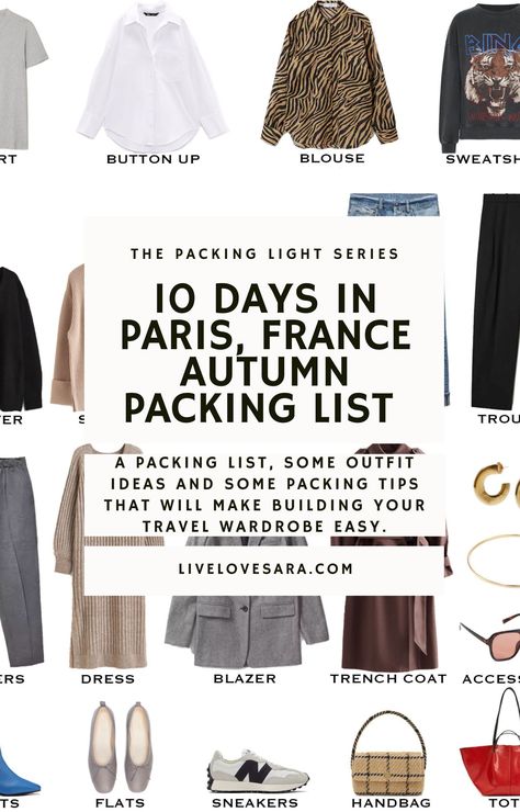 Pack In A Carryon, Fall Packing List Outfits, Autumn Packing List, Fall Travel Packing, Fall Paris Outfits, Travel Capsule Wardrobe Fall, Paris Capsule Wardrobe, Paris Travel Outfits, Fall Travel Wardrobe