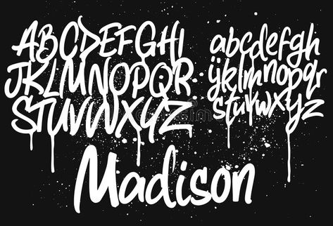 Graffiti Wild Style, Spray Paint Font, Marker Graffiti, Free Graffiti Fonts, Alphabet Graffiti, Graffiti Spray Paint, Textured Lettering, Paint Font, Handwritten Typography