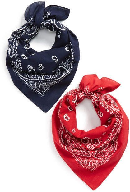 Bandanas are a great accessory to western apparel. BP. 2-Pack Classic Bandanas #affiliate #western #westernfashion #cowboy #cowboywestern #cowboyparty Cowgirl Outfits Halloween, Cowboy Bandana, Cowboy Party, Cowboy Outfits, Cotton Bandanas, Cowgirl Outfits, Best Brands, Western Outfits, Western Cowboy