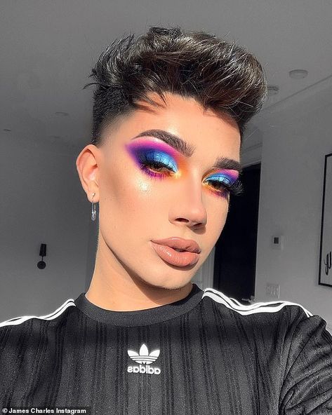 James Charles Palette, Make Up Designs, Drag Make-up, Bright Eye Makeup, Neon Makeup, Purple Eye Makeup, Bright Makeup, Beautiful Eye Makeup, Eye Makeup Designs