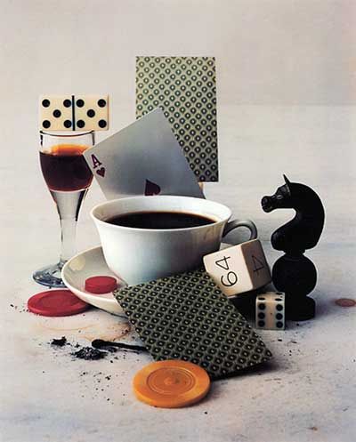 Irving Penn- I feel that this image can be seen as both female and male; male as it has many male related items such as cards which can be further related to gambling. But, on the other hand the delicate handle of the tea cup. Irving Penn, Still Life Pictures, Life Drawing Reference, Male Male, Object Photography, Alberto Giacometti, Still Life Photos, Still Photography, Art Department