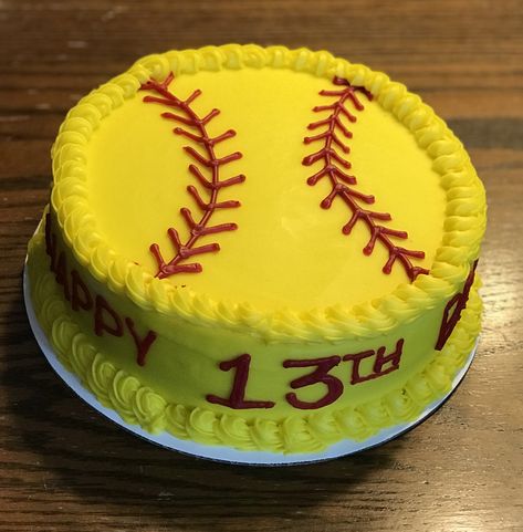 Softball cake Wallpapers Softball, Softball Drawings, Braids Softball, Softball Promposal, Softball Cakes, Softball Birthday Cakes, Softball Wallpapers, Softball Cupcakes, Softball Braids