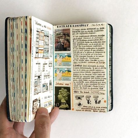 Commonplace Notebook, Travel Journal Prompts, Journal D'inspiration, Research Journal, Kunstjournal Inspiration, Visual Journaling, Scrapbook Inspo, Studera Motivation, Adventure Journal