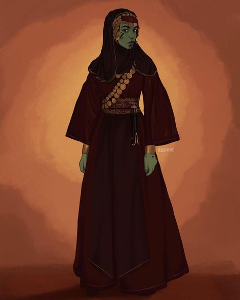 I would die for Tara in Mirialan robes🙏 I’ve had an idea of what her traditional robes would look like forever and finally sat down to… | Instagram Mirialan Oc, Mirialan Jedi, Jedi Robes, Jedi Council, Npc Art, Jedi Robe, Star Wars Species, Sci Fi Rpg, Drawing Stars