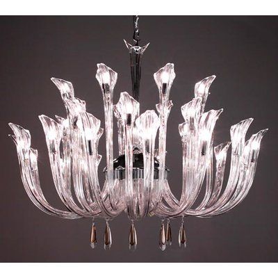 Classic Lighting Inspiration 32-Light Shaded Chandelier Crystal: Indoor Chandelier, Classic Lighting, Chrome Chandeliers, Lighting Chandeliers, Murano Glass Chandelier, Traditional Chandelier, Large Chandeliers, Mini Chandelier, Chandelier Shades