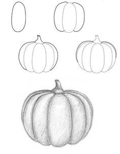 Halloween Pumpkin Drawing, Learning To Draw For Kids, Easy Halloween Drawings, Draw For Kids, Fall Drawings, Pumpkin Drawing, Fall Canvas, Halloween Drawings, Kids Halloween