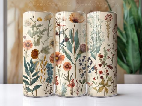 Floral Sublimation Designs, Boho Tumbler Ideas, 20 Oz Tumbler Ideas, Sublimated Tumblers, Boho Tumbler, Bling Cups, Tumblers Ideas, Sublimation Ideas Projects, Sublimation Ideas Projects Inspiration