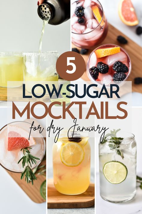 Healthy Mocktail, Best Non Alcoholic Drinks, Alcohol Free Cocktails, Easy Mocktail Recipes, Mocktail Drinks, Alcohol Free Drinks, Mocktail Recipes, Drink Recipes Nonalcoholic, Dry January