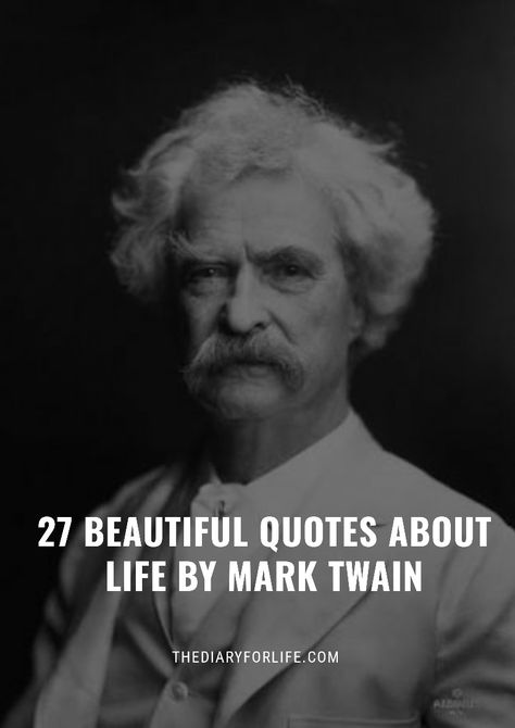 Mark Twain was one of the most influential writers of America. He is “The father of American literature” and inspired us from many of his inspirational lessons. Mark twain was really a great writer and he lived his life in his own way. #lifequotes #meaningfulwords #marktwain American Literature Quotes, Mark Twain Poems, Mark Twain Photos, Beautiful Quotes About Life, Mark Twain Quotes Wisdom, Politician Quote, Mark Twain Quotes Wisdom Life, Quotes By Mark Twain, Mark Twain Quotes Life