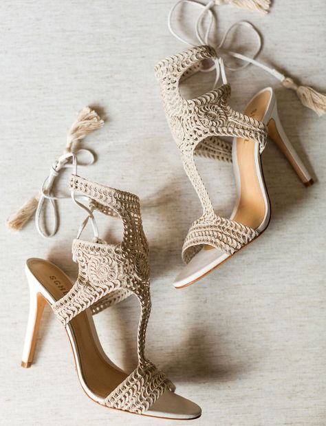 Rustic + Boho Wedding with a Sweet Southern Backdrop - Green Wedding Shoes Bohemian Wedding Shoes, Bohemian Style Shoes, Rustic Wedding Shoes, Boho Wedding Accessories, Boho Heels, Boho Wedding Shoes, Wedding Shoes Sandals, Stile Boho Chic, Fun Wedding Shoes