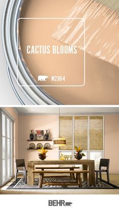 Marquee Interior, Boho Chic Dining Room, Garage Entryway, Behr Marquee, Primitive Cottage, Color Of The Month, Orange Rooms, Behr Paint Colors, Chic Dining Room