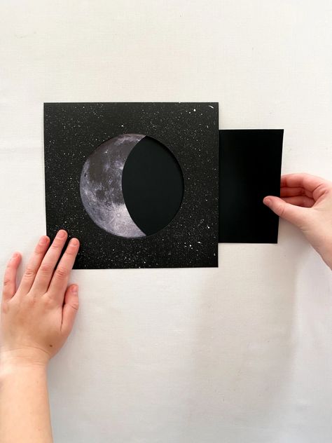 Moon Lessons, Moon Phases Activities, Moon For Kids, Moon Craft, Early Numeracy, Moon Unit, Space Activities For Kids, Moon Activities, Eclipses Art