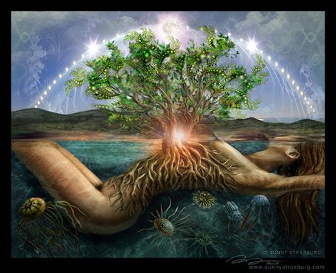 Sacred Feminine, Mother Goddess, Gods And Goddesses, Feminine Energy, Divine Feminine, Mother Earth, A Tree, Tree Of Life, Mother Nature