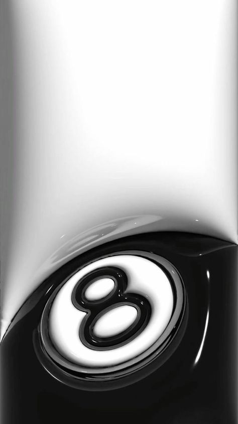 Iphone 16 Wallpaper Aesthetic, Iphone Black Wallpaper Aesthetic, Eight Ball Wallpaper, Number 8 Aesthetic, 8 Ball Wallpaper, 8 Ball Aesthetic, Stussy Wallpaper, Stussy 8 Ball, Stussy Streetwear