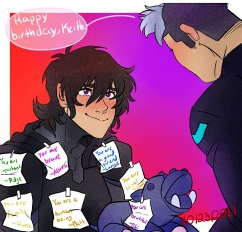 Happy Birthday Keith, Vld Keith, Fanart Spicy, Monster Falls, Klance Fanart, Voltron Funny, Klance Comics, Keith Kogane, Voltron Comics