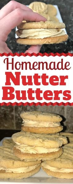 Combine the best peanut butter cookies with a thick and creamy peanut butter filling and you have these Peanut Butter Sandwich Cookies. These cookies are soft and full of peanut butter flavor. The peanut butter filling just takes them over the top! | Peanut Butter Sandwich Cookies | Homemade Nutter Butter Cookies | Homemade Nutter Butters | Nutter Butter Recipe | Peanut Butter Cookies with Peanut Butter Filling | #PeanutButter #Cookies #SandwichCookies Homemade Nutter Butter Cookies, The Best Peanut Butter Cookies, Butter Sandwich Cookies, Peanut Butter Squares, Jif Peanut Butter, Peanut Butter Sandwich Cookies, Cookie Bars Easy, Butter Sandwich, Cookies Homemade