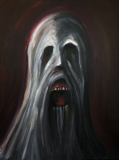 Pin by ella glass :) on a r t :) in 2022 | Scary paintings, Creepy paintings, Modern graphic art Parental Neglect, Paintings Creepy, Am I Real, Scary Paintings, Creepy Paintings, Scary Drawings, Creepy Ghost, Dark Paintings, Modern Graphic Art