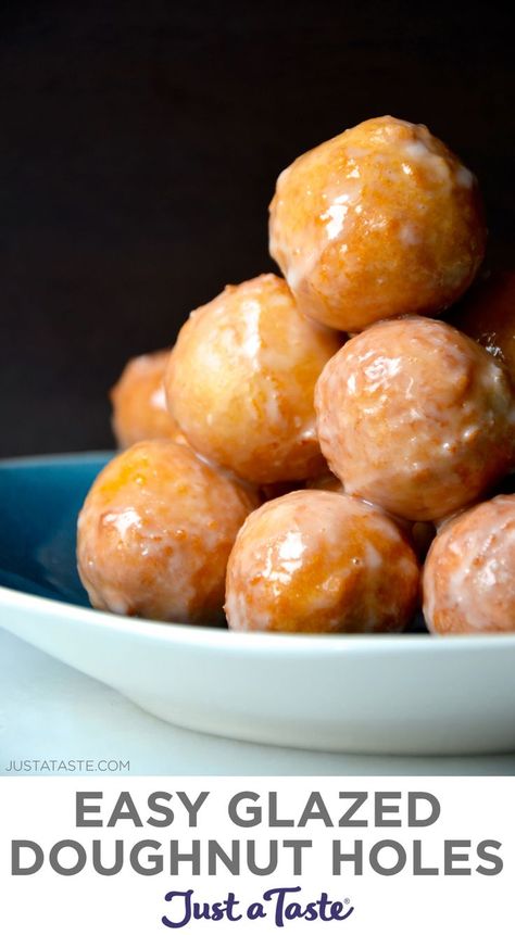 Easy Yeast Doughnut Recipe, Doughnut Whole Recipe, Self Rising Flour Doughnut Recipe, No Yeast Desserts, Easy Donut Recipe No Yeast Simple, Easy Homemade Donut Holes, Easy Doughnut Holes, Donut Balls Recipe Easy, Doughnut Recipe Easy No Yeast