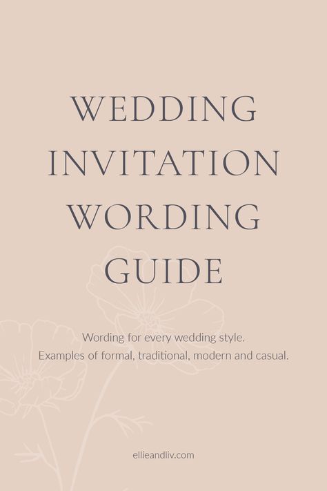 Wording for every wedding style. Perfect examples you can copy for formal, traditional, modern and casual weddings. What Information On Wedding Invite, Dress Code Wording For Invitation, Formal Attire Wedding Invitation, Dress Code On Wedding Invitation, Dress Code For Wedding Invitation, Wedding Attire Invitation Wording, Attire Wedding Invitation, Dress Code Wedding Invitation Wording, Casual Wedding Invitation Wording