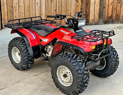 1986 Honda TRX350 Fourtrax 4x4 Foreman Honda Fourtrax 300 4x4, Atv Motorcycle, Honda Four Wheelers, Honda Trike, Classic Honda Motorcycles, Atv Four Wheelers, Klr 650, Boys Game Room, Atv Car