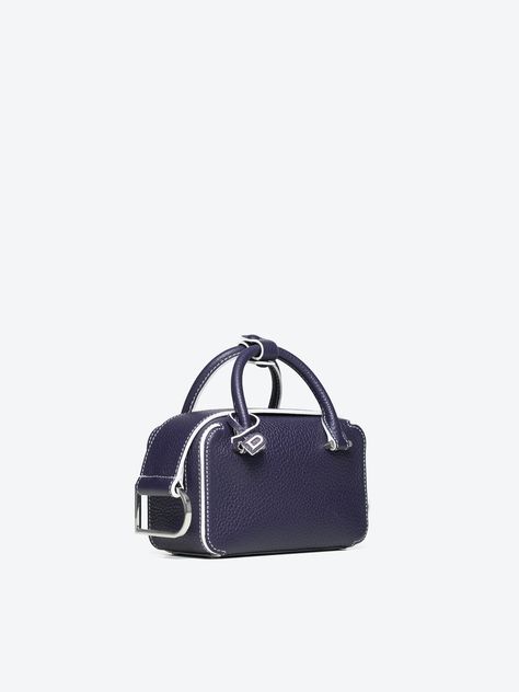 Cool Box Nano | Delvaux Delvaux Cool Box Bag, Delvaux Bag, Light Feminine, Palladium Metal, Cool Box, Office Chic, Deep Indigo, Brown Box, Chic Office